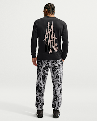 Ja Men's Fleece Cuffed Basketball Trousers. Nike SE